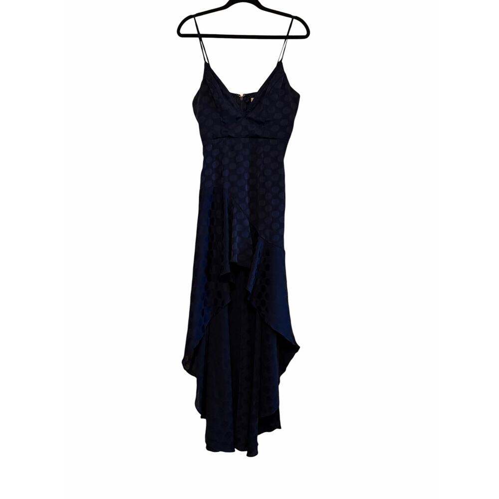Here Comes the Sun Navy High Low Dress - Size M - Picture 14 of 14